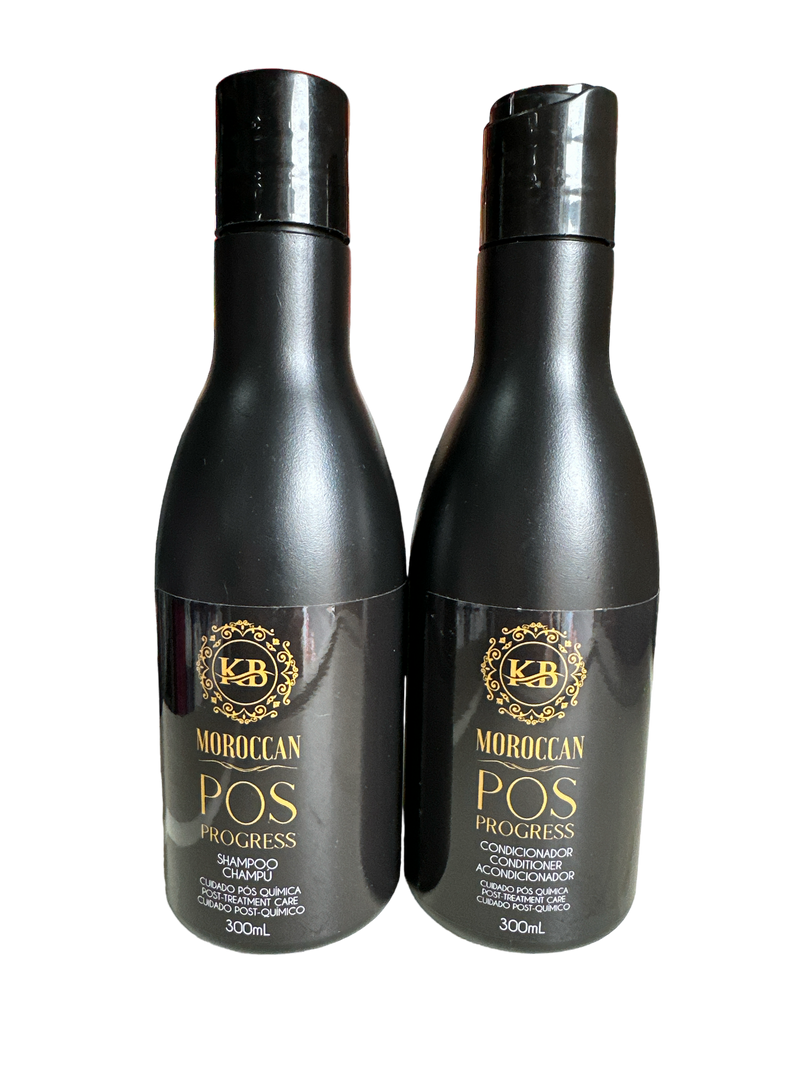 KB Moroccan Pos Progress Kit Argan Oil Infused Hair Revitalization Duo - Keratinbeauty