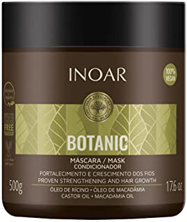 Inoar Botanic  Hair Strenghthening  and Hair Grow Castor Oil Kit - Keratinbeauty