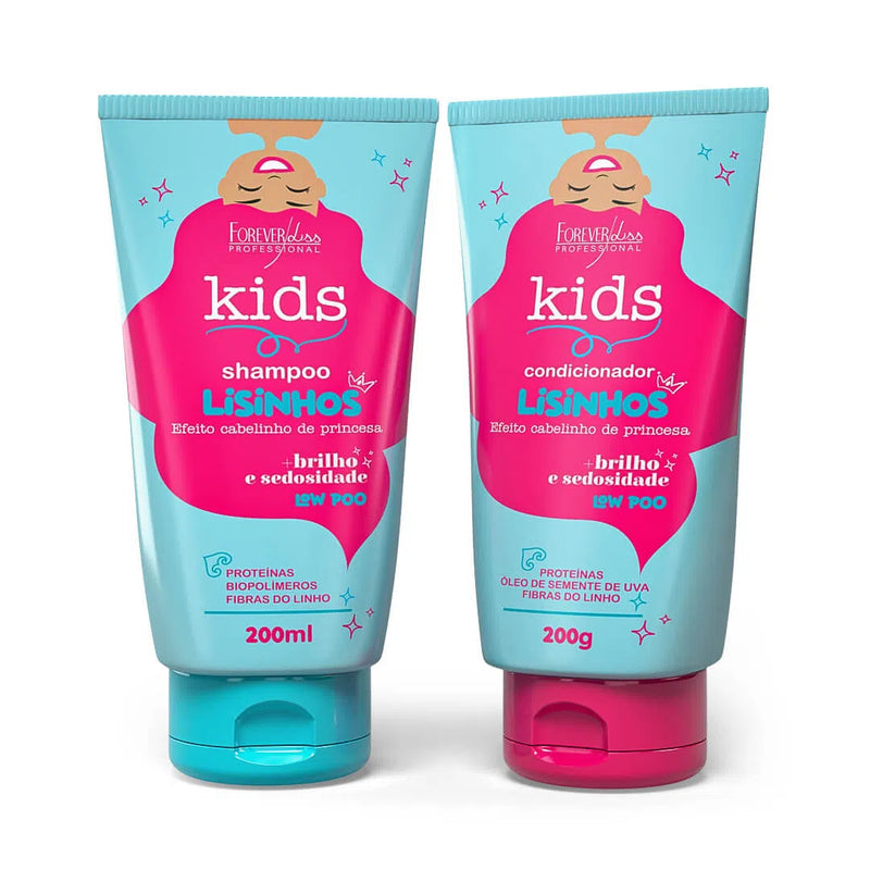 Foreverliss Kids Shampoo and Conditioner Lisinhos 200ml - Keratinbeauty