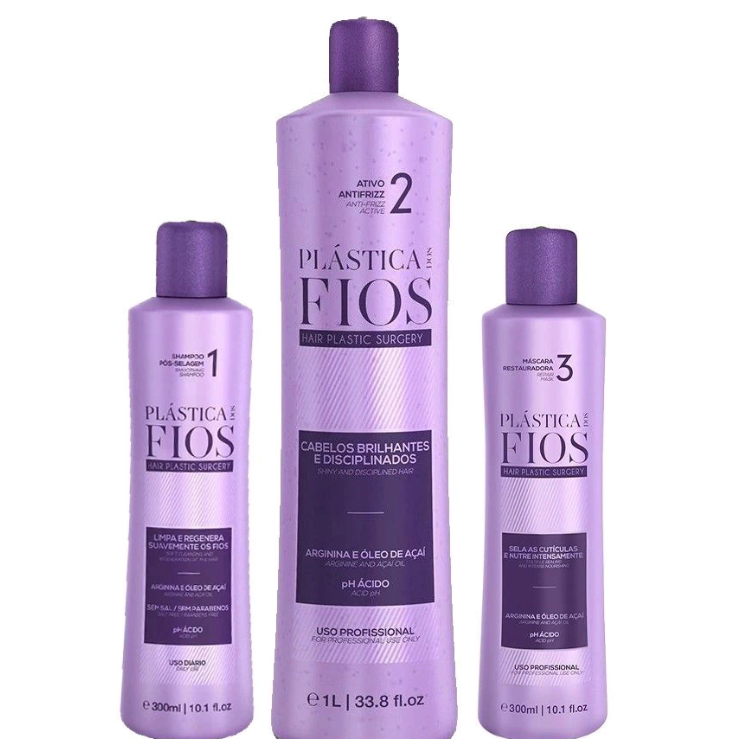 Cadiveu Plastica dos Fios Hair Plastic Surgery Kit - Keratinbeauty