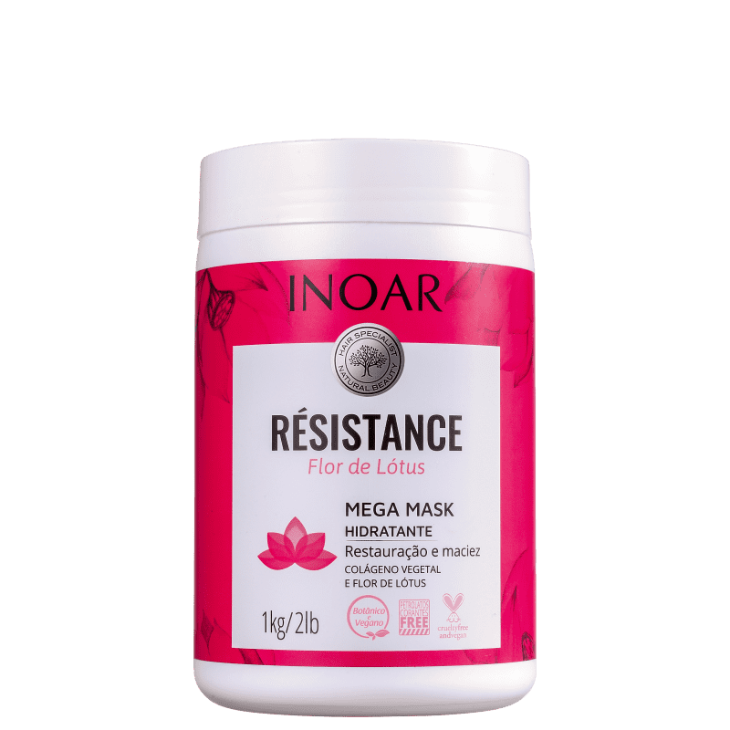 Inoar Resistance Flor de Lotus Hair Mask 1KG - Keratinbeauty