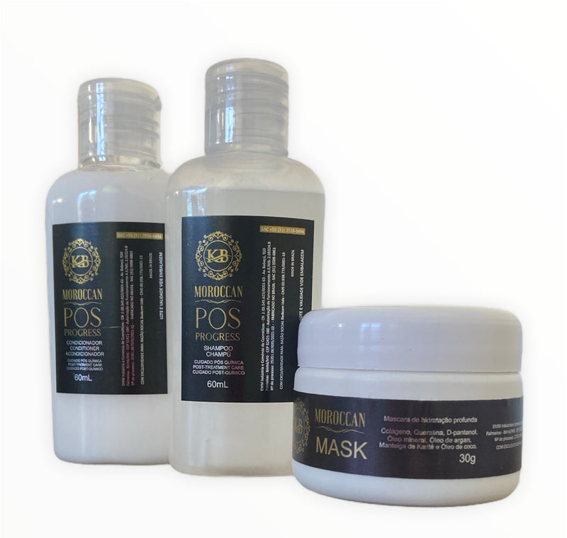   KB MOROCCAN POS KERATIN TREATMENT TRAVEL KIT - Keratinbeauty