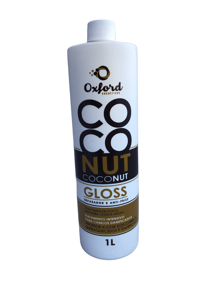 Coconut Gloss Hair Straightening Keratin Treatment 34fl oz 1000ml - Keratinbeauty