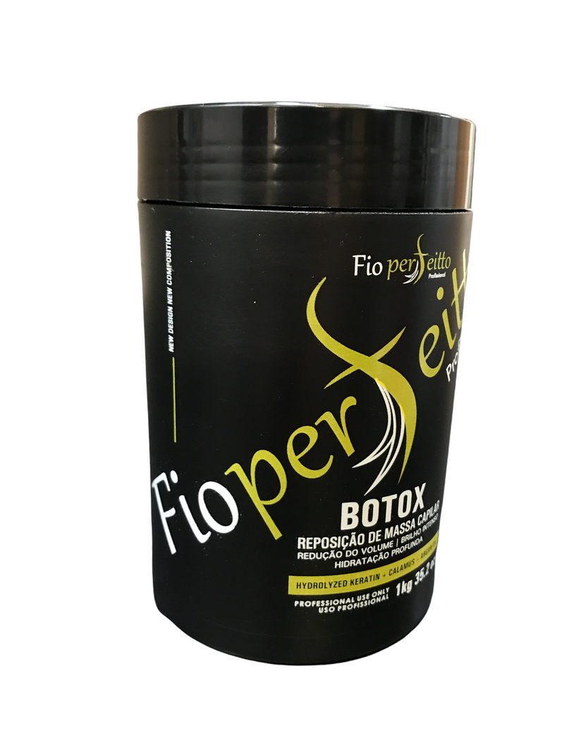 CAPILLARY BOTOX FIO PERFEITTO HAIR MASS REPOSITION TREATMENT 35oz 1KG - Keratinbeauty