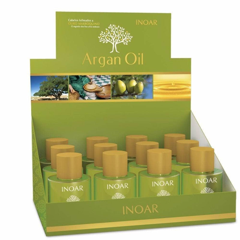 INOAR ARGAN OIL CONCLUDORE IL TRATTAMENTO PER CAPELLI 12X 7ml - Keratinbeauty