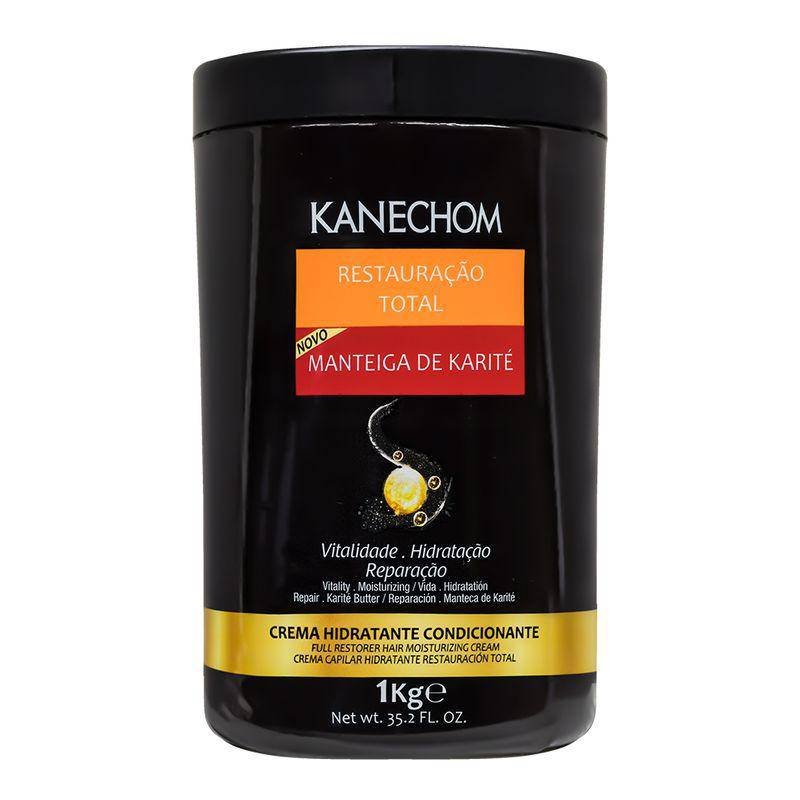 KANECHOM MANTECA DE KARITÉ MÁSCARA PARA TRATAMIENTO DE CABELLO 1000g/35,2fl/Oz. - Keratinbeauty