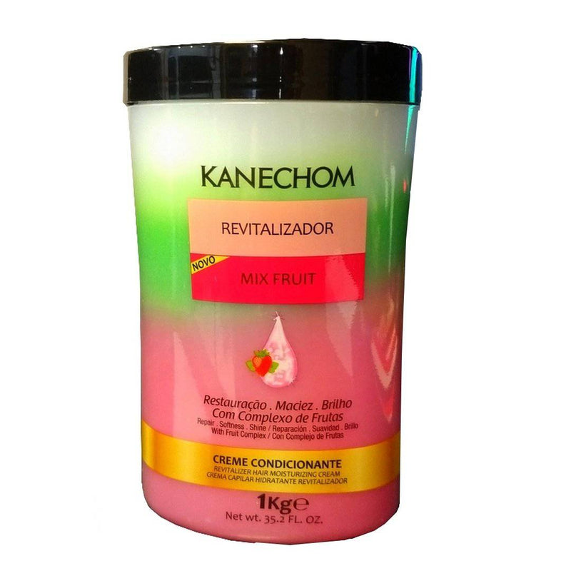 KANECHOM MIX FRUIT HAIR MOISTURIZING CREAM 1KG (25,2fl.Oz.) - Keratinbeauty