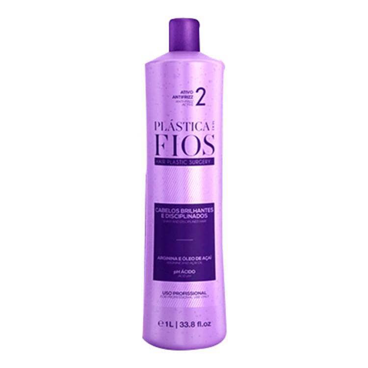 PLASTICA DOS FIOS HAIR TREATMENT SINGLE BOTTLE STEP 2 1000ml (34oz). - Keratinbeauty