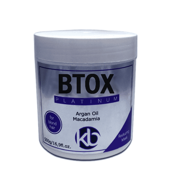 PURPLE BOTOX FOR BLONDE HAIR TREATMENT KB PLATINUM 500g (17,6oz) - Keratinbeauty