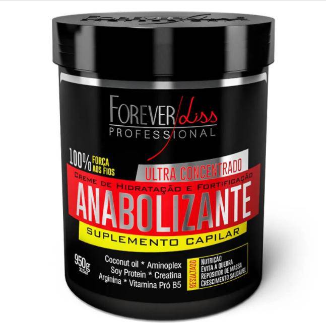 Forever Liss Anabolizante Ultra Concentrated Hair Nutrition Mask 950g  32,1oz - Keratinbeauty