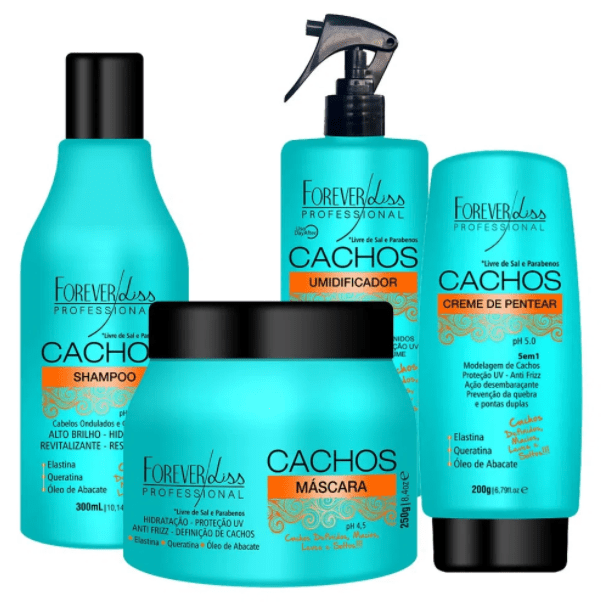 Forever Liss Curls Full Kit Products For Curly Hair - Keratinbeauty