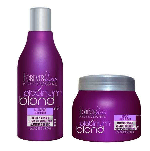 Forever Liss Platinum Blond Kit - Keratinbeauty