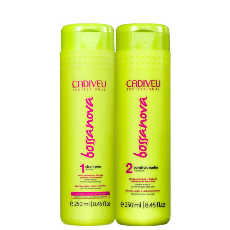 Cadiveu Bossanova Shampoo And Conditioner Set For Curly Hair - Keratinbeauty