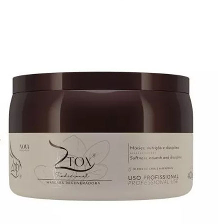 Hair Btox Zap Ztox Macadamia Oil And Chia 400g - Keratinbeauty